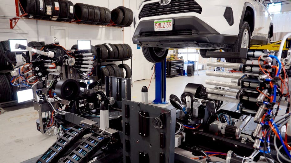 AI robot changes your tires and balances them too Melbourne Private Schools